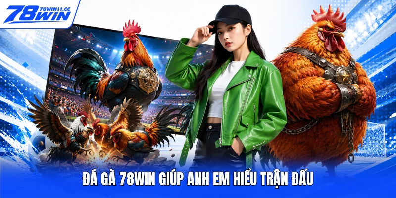 Đá gà 78WIN giúp anh em hiểu trận đấu
